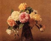 Roses - 亨利·方丹·拉图尔